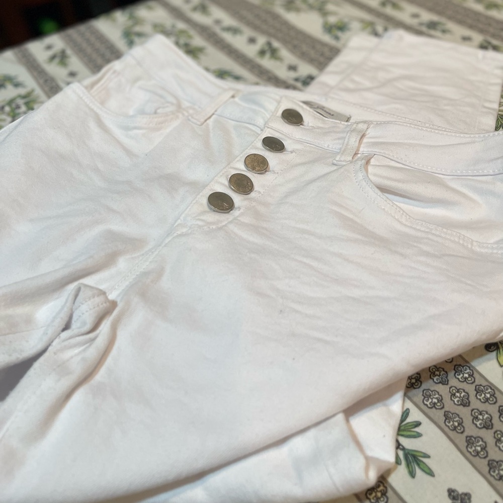 White Mavi Tess high rise skinny jeans